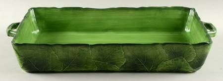 Foglia Fresca 17" Rectangular Baker
