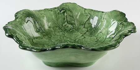 Foglia 12" Large Salad Serving Bowl