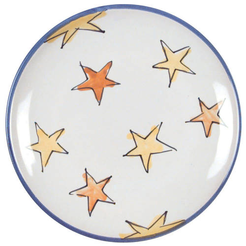Natale (Blue Trim) Salad Plate
