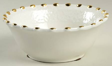 Palladio Gold Coupe Soup Bowl