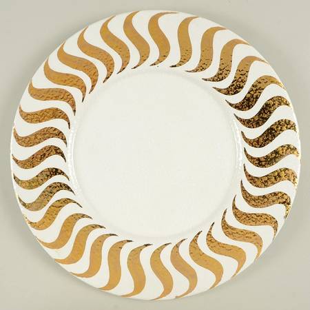 Palladio Gold Service Plate (Charger)