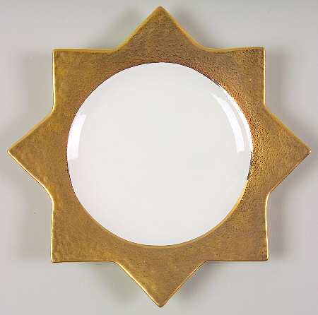 Palladio Gold Accent Salad Plate