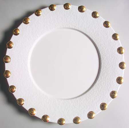 Palladio Gold Service Plate (Charger)
