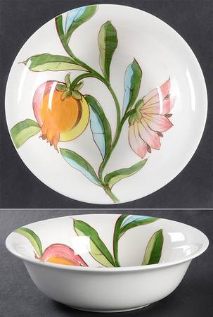 Pomegranate Coupe Cereal Bowl
