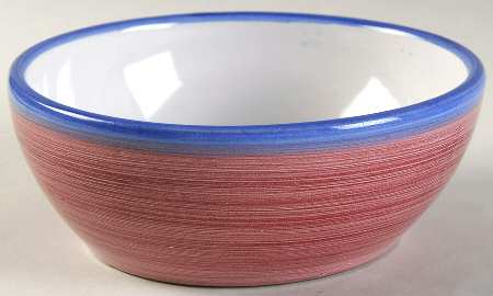 Rainbow Cranberry Soup/Cereal Bowl