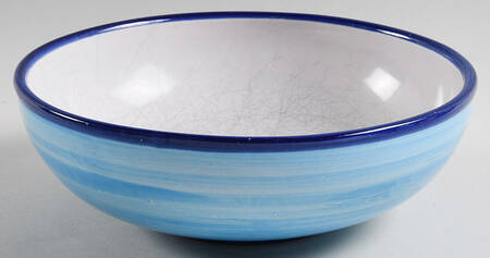 Rainbow Turquoise 8" Soup/Pasta Bowl