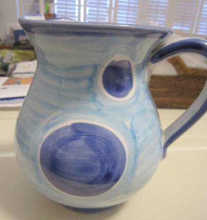 Rainbow Turquoise Pitcher