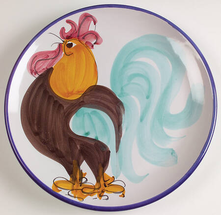 Rooster by Vietri (Italy)