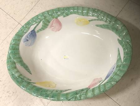 Tulipani Tigre 15" Large Oval Bowl