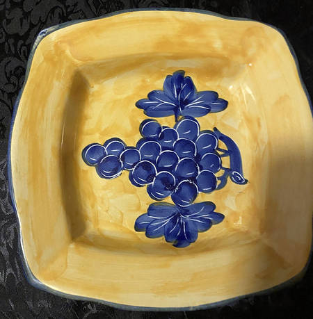 Uva Square Salad Plate
