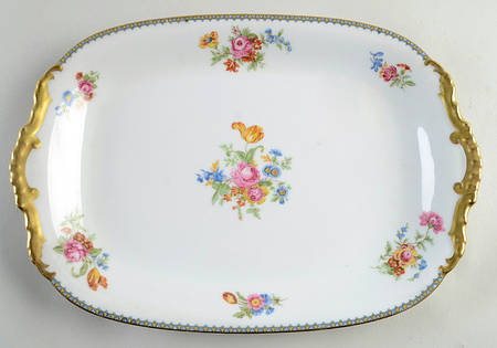 Bouquet 14" Oval Serving Platter