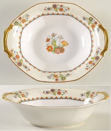 The Deauville 10" Oval Vegetable Bowl