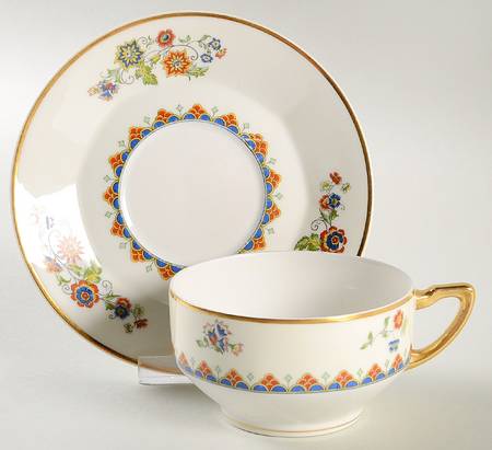 The Deauville Flat Cup & Saucer Set