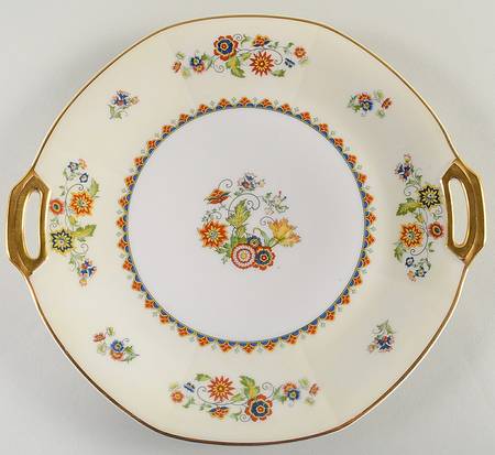 The Deauville Handled Cake Plate