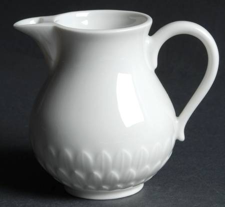 Florence (White Undecorated) Creamer