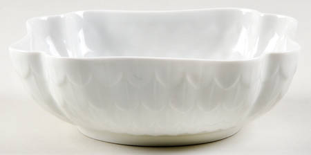 Florence (White Undecorated) 6" Melon Bowl