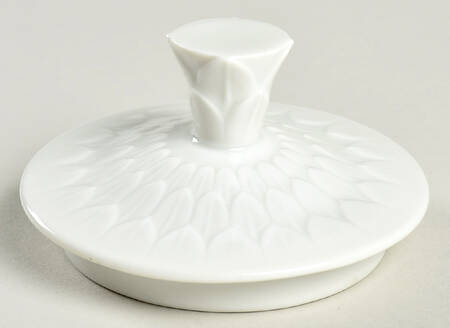 Florence (White Undecorated) Lid for Coffee Pot