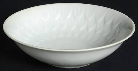 Florence (White Undecorated) Fruit/Dessert (Sauce) Bowl