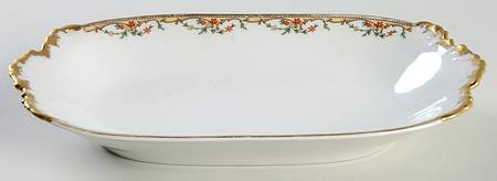 The Meuse (Rust & Yellow Flowers, Tan) Relish