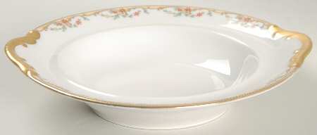 The Meuse (Rust & Yellow Flowers, Tan) Round Butter No Lid