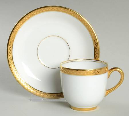 The Nantes Flat Demitasse Cup & Saucer Set