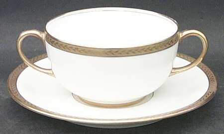 The Nantes Flat Bouillon Cup & Saucer