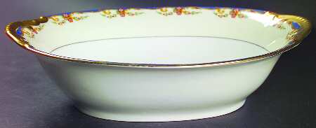 The St. Quentin 10" Oval Vegetable Bowl