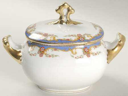 The St. Quentin Sugar Bowl & Lid