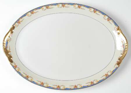 The St. Quentin 16" Oval Serving Platter