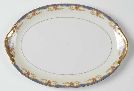 The St. Quentin 12" Oval Serving Platter