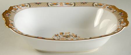 VIG12 10" Oval Vegetable Bowl