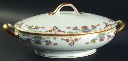 VIG25 Oval Covered Vegetable
