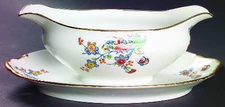 VIG41 Gravy Boat with Attached Underplate