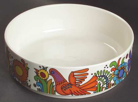 Acapulco (Older, Milano Shape) 7" Round Vegetable Bowl by Villeroy & Boch