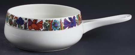 Acapulco (Older, Milano Shape) Open Fondue Pot Only by Villeroy & Boch