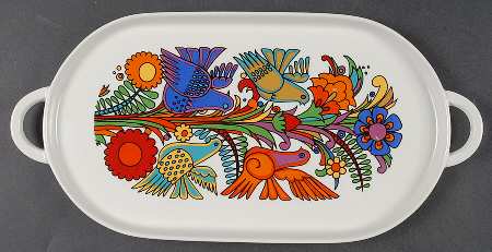 Acapulco (Older, Milano Shape) 11" Oval Serving Platter by Villeroy & Boch