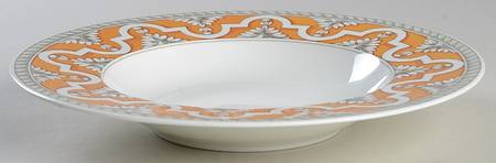 Acanthus Large Rim Soup Bowl