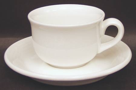 Adriana Flat Demitasse Cup & Saucer Set
