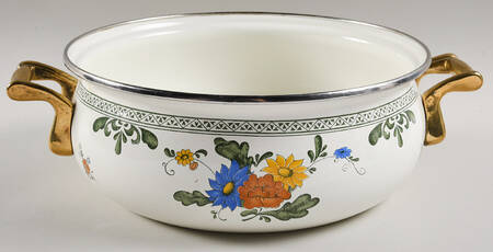 Alt Amsterdam 4 Quart Metal Covered Casserole, No Lid