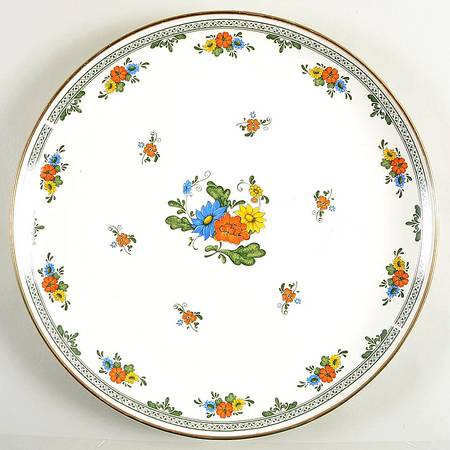Alt Amsterdam 15" Round Metal Tray