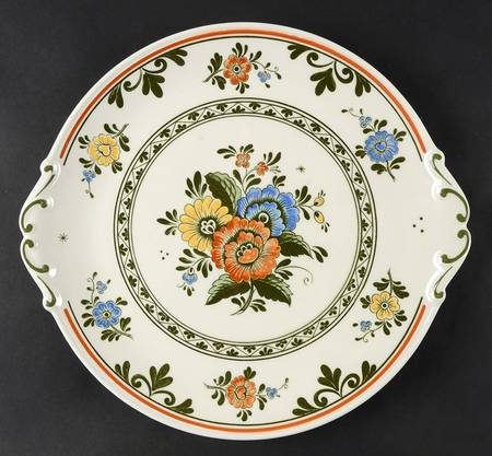 Alt Amsterdam Handled Cake Plate