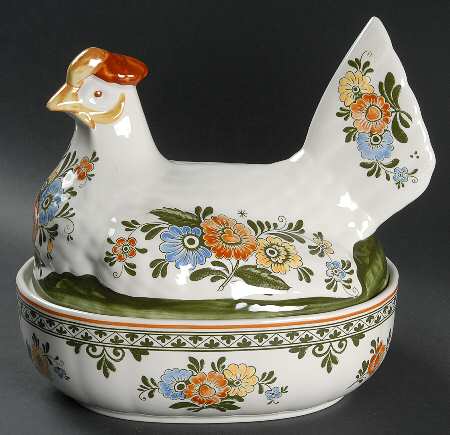 Alt Amsterdam Hen On Nest