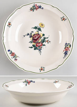 Alt Strassburg (Trim Off Edge) 10" Round Vegetable Bowl