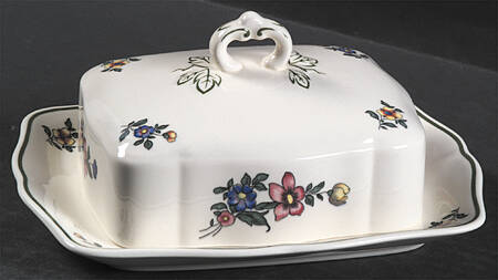 Alt Strassburg (Trim Off Edge) Square Covered Butter