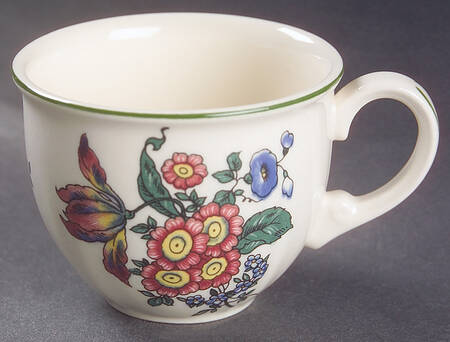 Alt Strassburg (Trim Off Edge) Flat Demitasse Cup