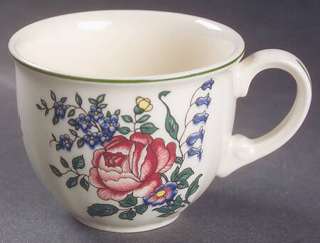 Alt Strassburg (Trim Off Edge) Flat Demitasse Cup