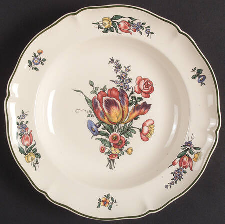 Alt Strassburg (Trim Off Edge) Large Rim Soup Bowl