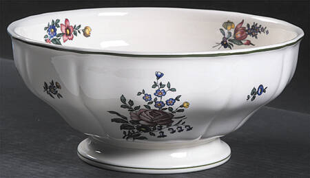 Alt Strassburg (Trim Off Edge) 10" Large Salad Serving Bowl