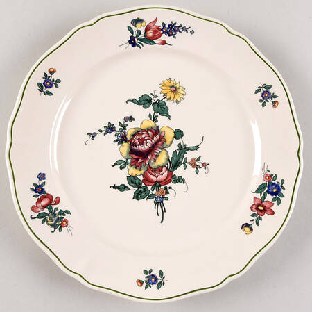 Alt Strassburg (Trim Off Edge) Dinner Plate