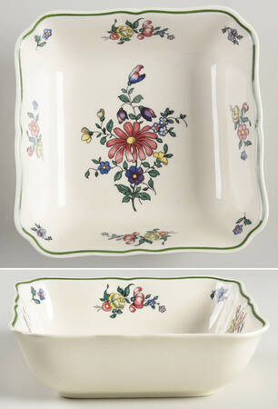 Alt Strassburg (Trim Off Edge) 6" Square Vegetable Bowl